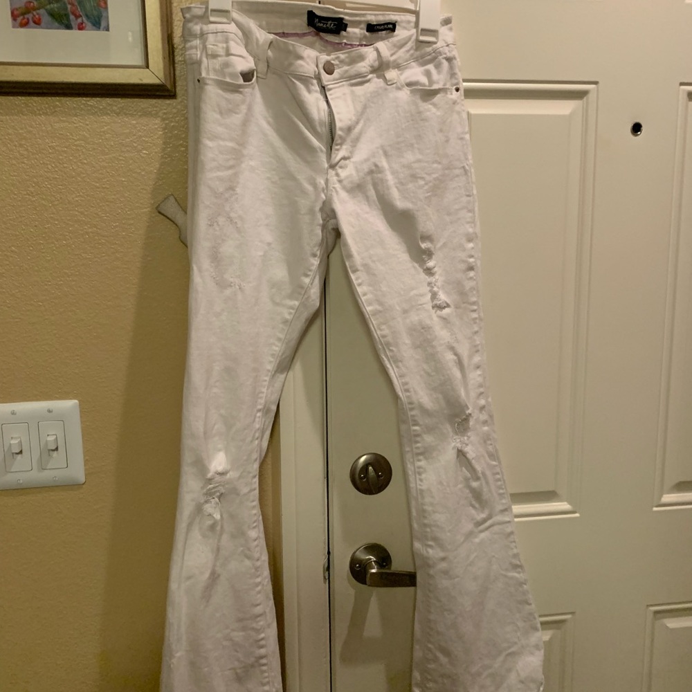 White jeans